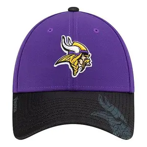 Football Fan Shop Officially Licensed NFL 9Forty Visor Hit Stretch Snap Cap by New Era - Vikings