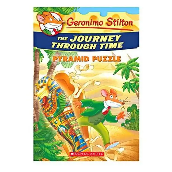 Used Creative Puzzle Book - The Journey Through Time Pyramid Puzzle by Geronimo Stilton (Paperback)