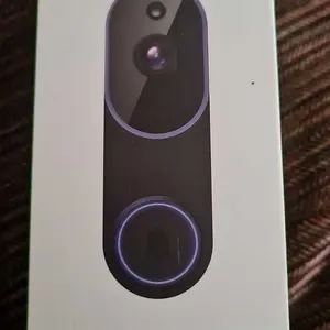 2PC Wireless Video Doorbell Camera, Smart Security Doorbell Camera, 1080P, AI Human Detection , Night Vision, Instant Alert, Two Way Audio, 2.4G WiFi Only, Simple Installation and Rechargeable Battery, Cloud Storage, WiFi Camera