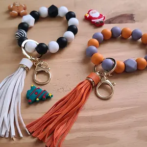 Silicone Bead Keychains