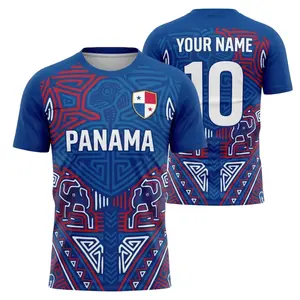 Panama Soccer Top Personalized Name Number, Football Jersey Gift for Fans