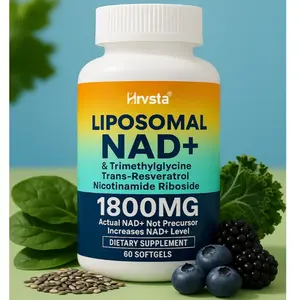 NAD+ Supplement 1800 mg l Highest NADP Saturation | Maximum Absorption | Pure NAD Supplement Energy & DNA Repair, Anti-Aging, Brain Function Best with Di
