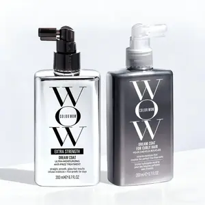 COLOR WOW Dream Coat for Curly Hair Moisture-Boosting Spray, Curl-Enhancing Formula & COLOR WOW Extra Strength Dream Coat Powerful ultra moisturizing