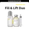 [SAVE 50%] Fill & Lift Duo | Ampoule + Serum with 8 types Hyaluronic Acid for wrinkles & fine lines | Gift set Firming, Moisturizing, Collagen Boosting, Anti aging Korean Home for all skin types Daily Restore