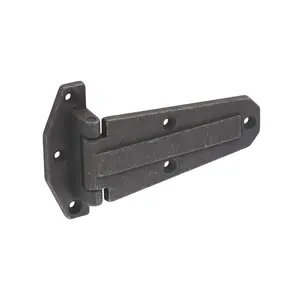 Decorative Cabinet T-Hinge – 3/4" Offset – Vintage Black Iron