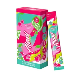 Alani Nu CHERRY TWIST Sticks, Drink Powder, 200mg Caffeine, Pre Workout Performance with Antioxidants, On-The-Go Drink Mix, Biotin, B Vitamins, Zero Sugar, 5-10 Calories, 10 Pack