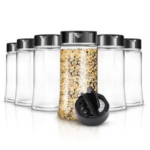 Plastic Spice Jars - 9.5oz (12 Pack)