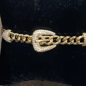 pulsera de oro laminado, estilo cinturon