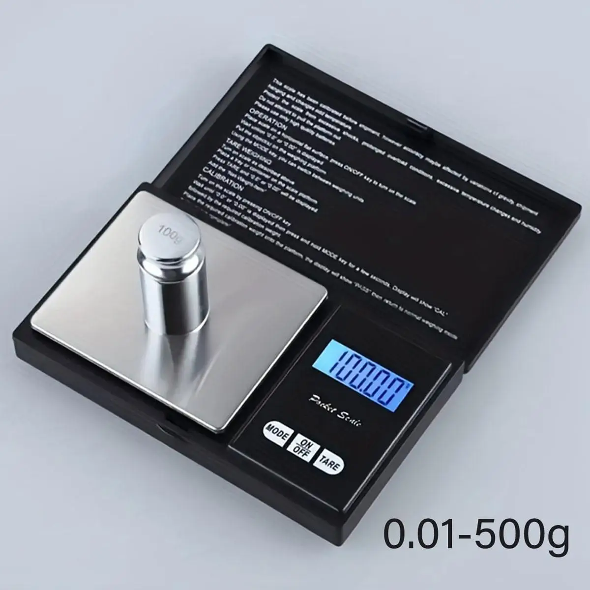 Mini Portable Electronic Scale, 1 Count Practical Food Scale, Digital Smart Scale For Kitchen