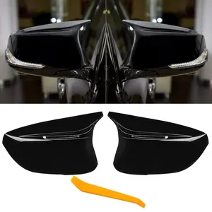 M-Style Gloss Black Q50 Mirror Caps - Car Accessory