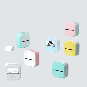 Portable Mini Thermal Label Printer Home Photo Printer Student Wrong Question Printer Bluetooth Mini Label Printer Price Tag