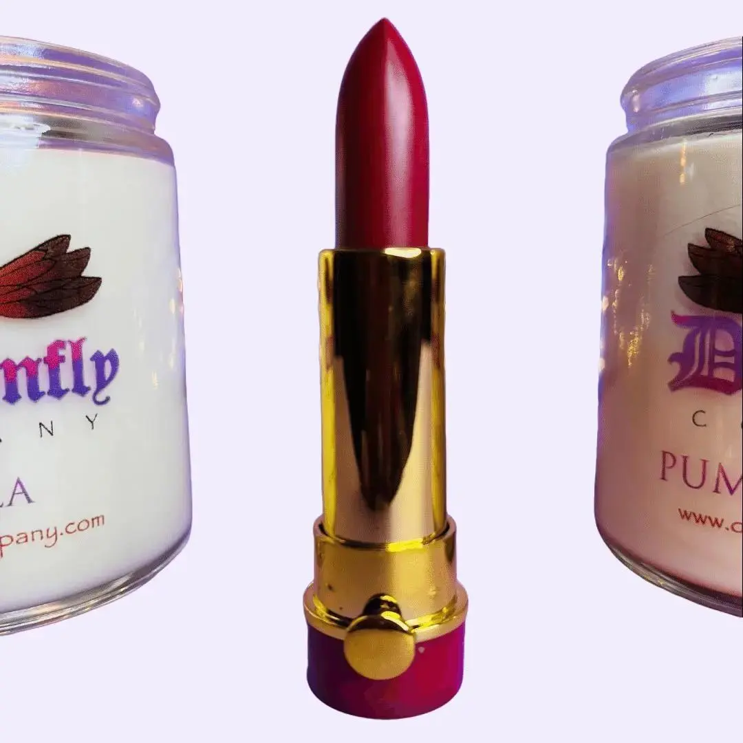 My Dragonfly Lipstick Crimson And Clover #09 High Coverage Long Lasting Moisturizing Formula No Parabens Simple Effective Makeup Solution Gloss Lightweight Smooth Moisturizer Hydrating Glossy Lipgloss Moisture Hydrate Cosmetic