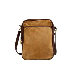 Pre-owned Loewe suede Tote Bags Anagram Crossbody Bag (4900000162127)