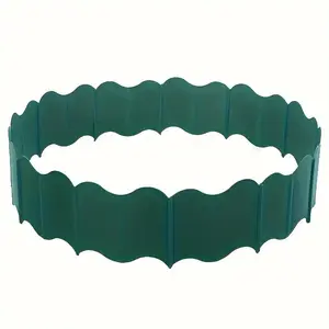 Plastic Garden Fence, Easy To Install Garden Fence Panel, Decorative Fence for Outdoor Vegetable Garden Lawn Landscape Enhancement