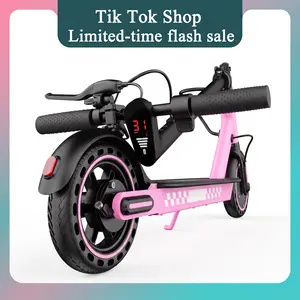 D9 Electric Scooter for Adults, 28 MPH Max Speed via App Unlock,350W Peak Powerful Motor Commuter Scooter, 10" Solid Tires Foldable E-Scooter