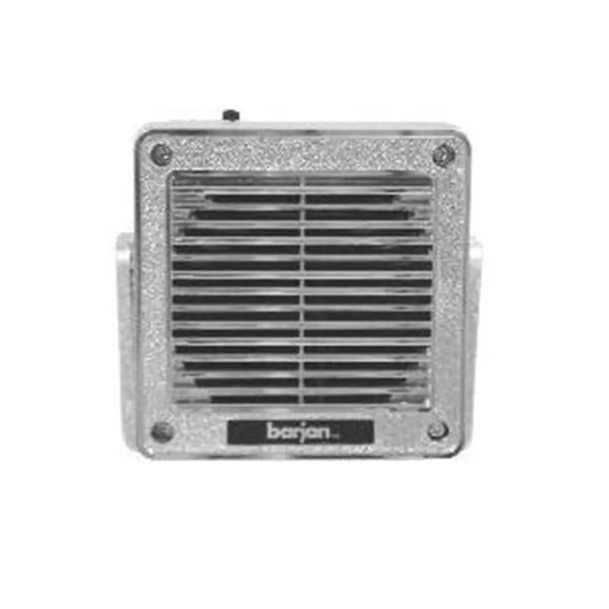 212 MAIN Chrome External CB Speaker - Switchable Noise Filter, Audio Enhancement, Plug Connector, Included Cable, Chrome Speakers