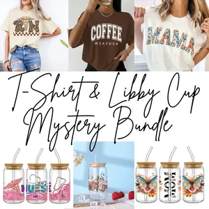T-Shirt & Libby Cup Mystery Bundle graphic tees