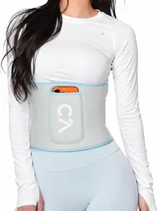 CHICK-ACTIVE Premium Silver Ion Sweat Waist Trimmer Belt – Enhanced Fitness Band for Men & Women, Sweat Sauna Effect for High-Intensity Training