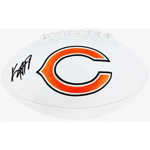 Keenan Allen Signed Chicago Bears Official NFL Team Logo Football (Beckett)
