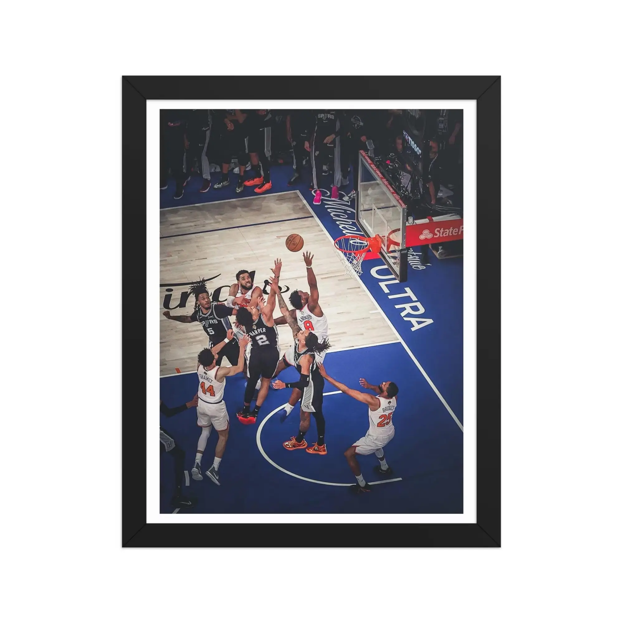 [SALE UP TO 45%] OG NY NBA Basketball Wall Art | 11x14 Poster (Print only, frame not included)