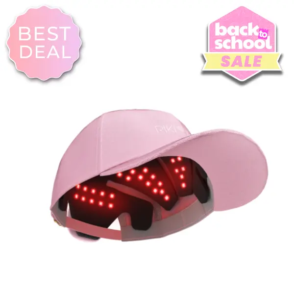 RIKI LED Therapy Hat - Hair Growth with Targeted Red Light Wavelengths, Lightweight & Comfortable Design for Enhanced Hair Health