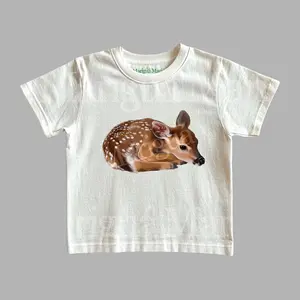 Deer Cottagecore Tshirt, Cute Deer Graphic Tee, Forest Animals Shirt, Nature Lover Gift, Vintage 90s Shirt, Fairycore Shirt