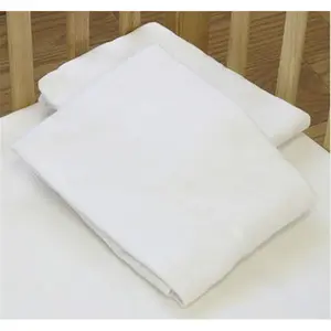 212 MAIN 100% Natural Cotton Knitted Fitted Bedding Sheet, Bed Linens for Compact Crib Pads, Model 3004-MT, Mint Color, Bedding Sheets