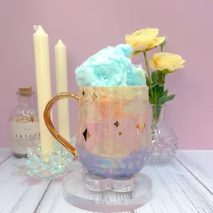 Gold Rainbow Sunset Ceramic Mug TikTok