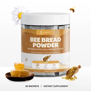 [Vitanity] Bee Bread Powder – Nutrient-Dense Superfood for Energy, Immune Support & Cellular Nutrition, Rich in Vitamins, Amino Acids & Antioxidants, Vegan, Gluten-Free, 150g