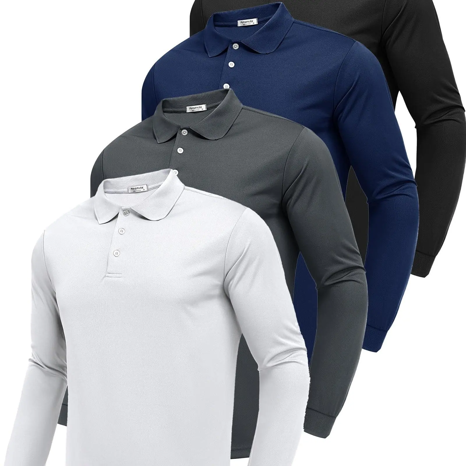 4 Pack Black,white,navy Blue,dark Grey