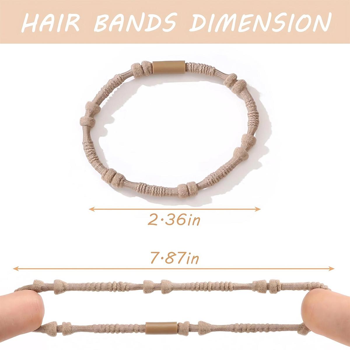 Boho Style Hair Tie (20pcs), Minimalist Hair Accessories Set, Suitable for Thick Hair, Fashion Hair Accessories for Party & Daily Wear, Hair Rubber Bands
