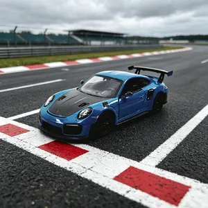 2010 Porsche 911 GT2 RS 1:36 Diecast Model Car 1:36 Porsche 911 GT2 RS Metal Toy Car 5 Inch Porsche 911 GT2 RS Diecast Metal Model Car Toy