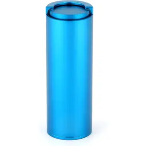 Aluminum Blue Coin Holders Quarter Dispensers - Practical Compact Coin Storage Accessory