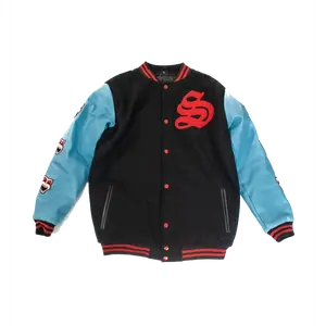 Laugh Now Cry Later Varsity Jacket ( Included with a free NFT)