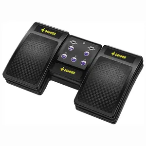 Donner Wireless Page Turner Pedal for Digital Devices, Especially Digital Pianos