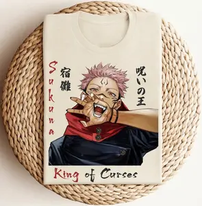 Sukuna Shirt, Jujutsu Kaisen Shirt, Anime Graphic Tees, Gift For Him, Gift For Her, Anime Tee, Anime Gifts