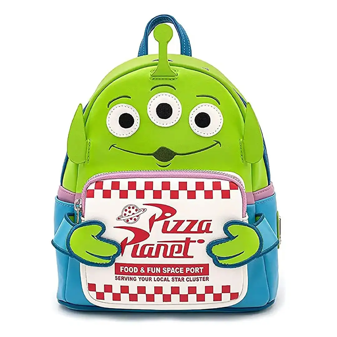Loungefly Disney Toy Story Pizza Planet Alien Mini Backpack