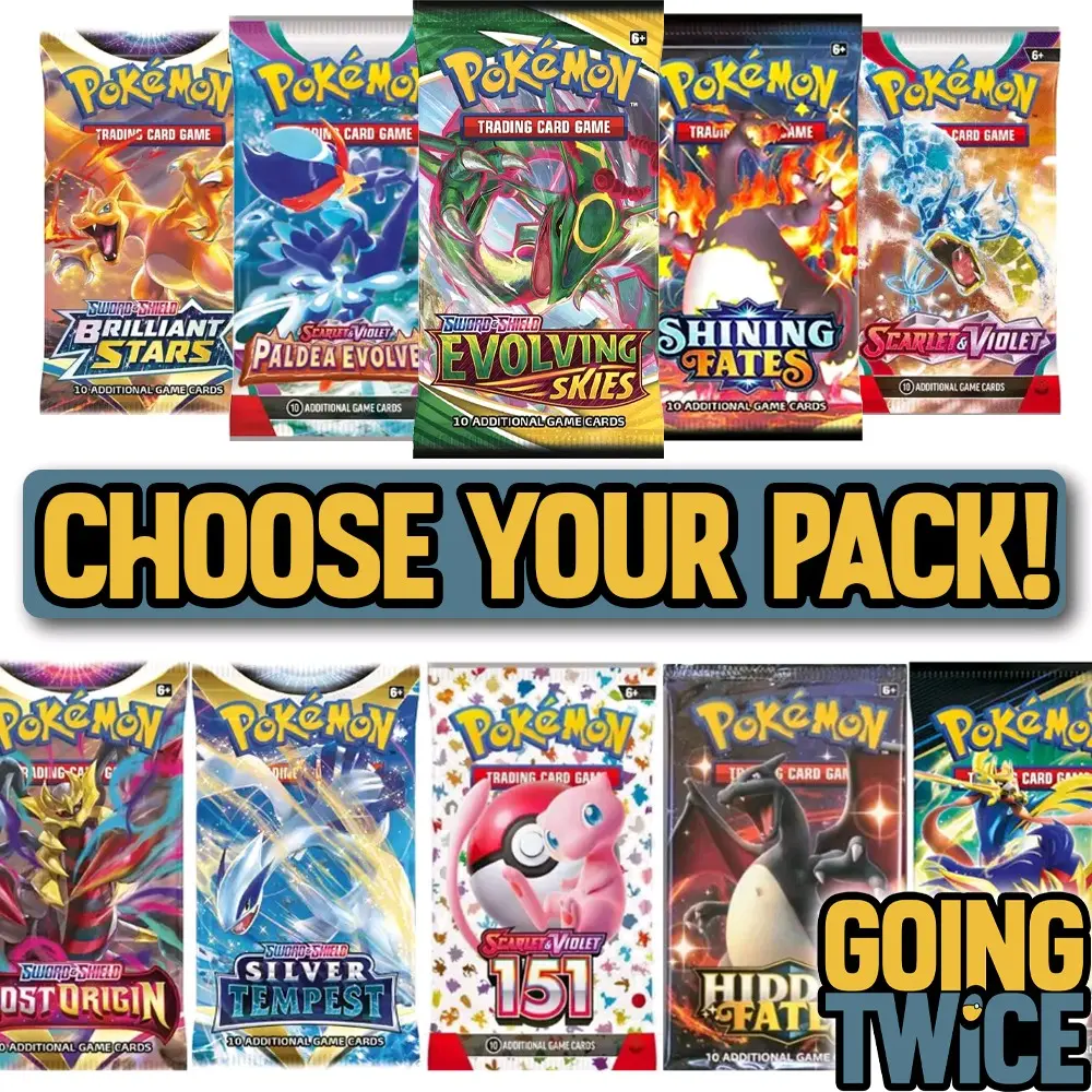 10 Pokemon TCG Booster Packs - Good Luck & no refund after open - TikTok Shop 10 Pokemon TCG Booster Packs - Good Luck & no refund after open - TikTok Shop