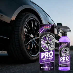 All-Purpose Rim Cleaner Formula Deep Cleaning and Oil-Removing Powerful Spray Can Dissolve Brake Dust, Road Dirt and Rust, Restoring the Wheels to Their Original Condition