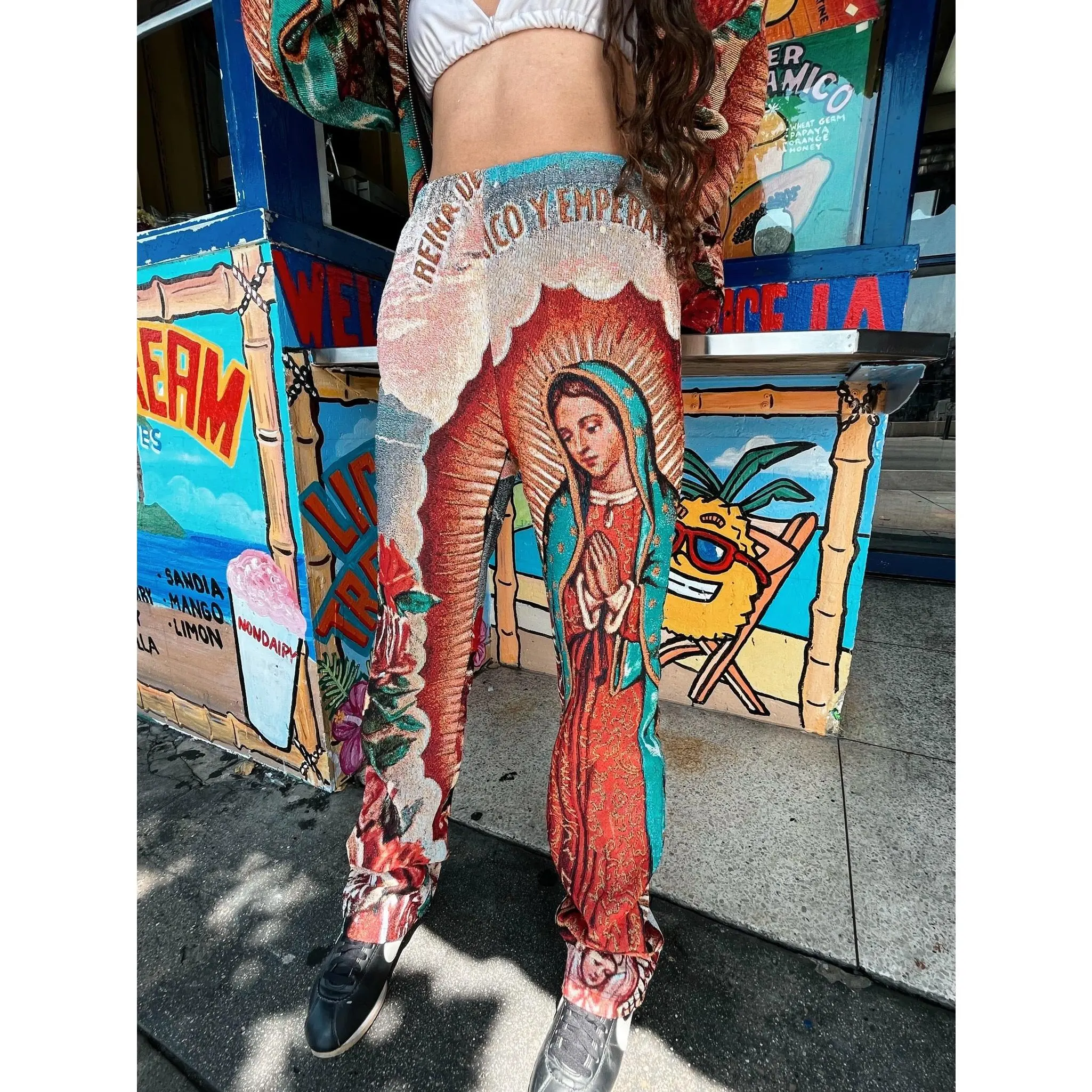 Virgencita Tapestry Pants