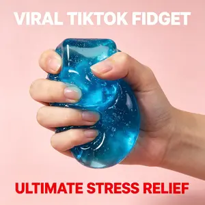 Stress Cube 2'' High Density Cube Fidget Toy Stress Relief with Slow Rising Sensory Squishy Toys for Kids Adults Birthday Gifts Party Favors Classroom Prizes for Boys Girls LY391