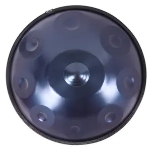 Stainless steel handmade 9 tone 18inch ethereal blue handpan drum
