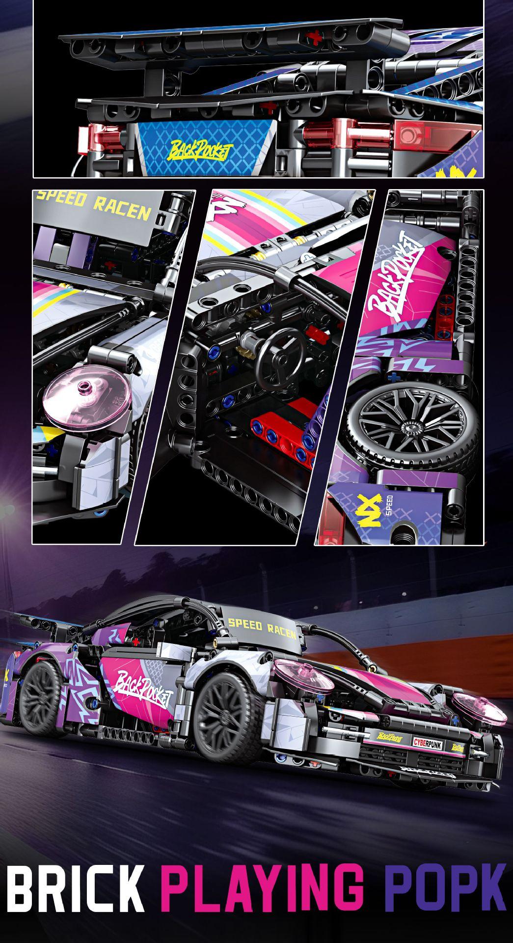 Limited Edition 1:14 RC 911 Supercar Block Kit - 1000+ PieceBuild, Dual Motors with LED Light Effects, 2.4GHz RemoteControl + Acrylic Display Case - 911-Inspired Design, PerfectGift for Kids & Collectors Holiday Gift