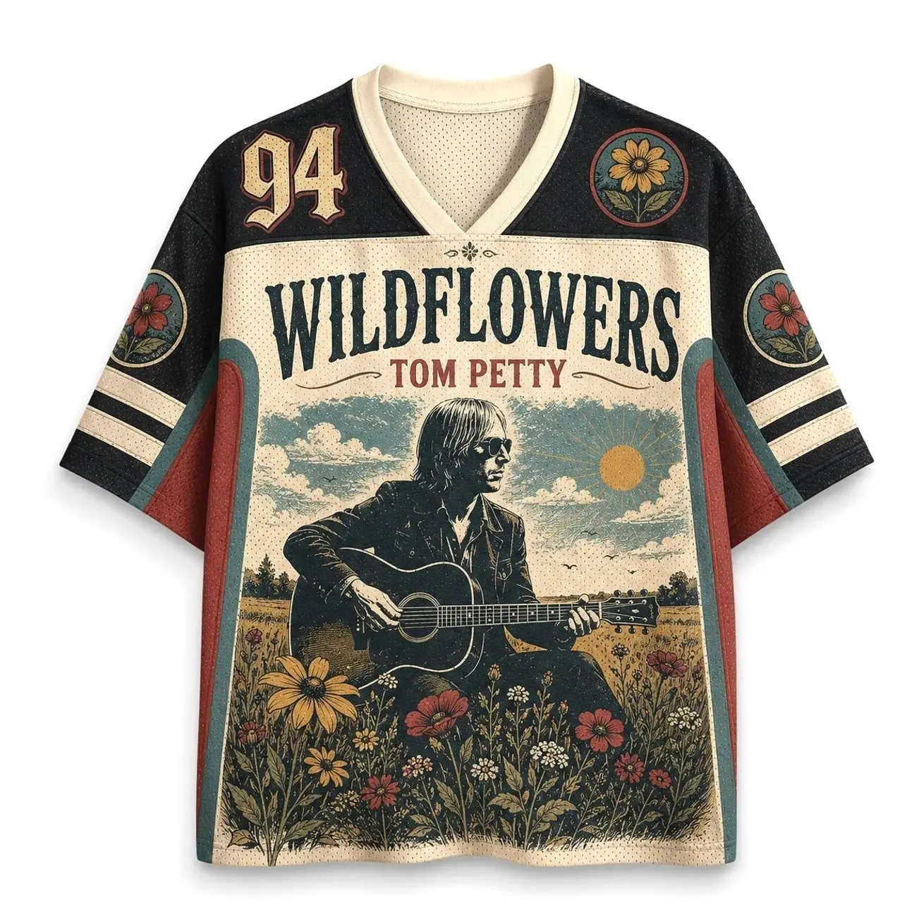 Tom Petty Wildflowers Jersey Shirts 04V