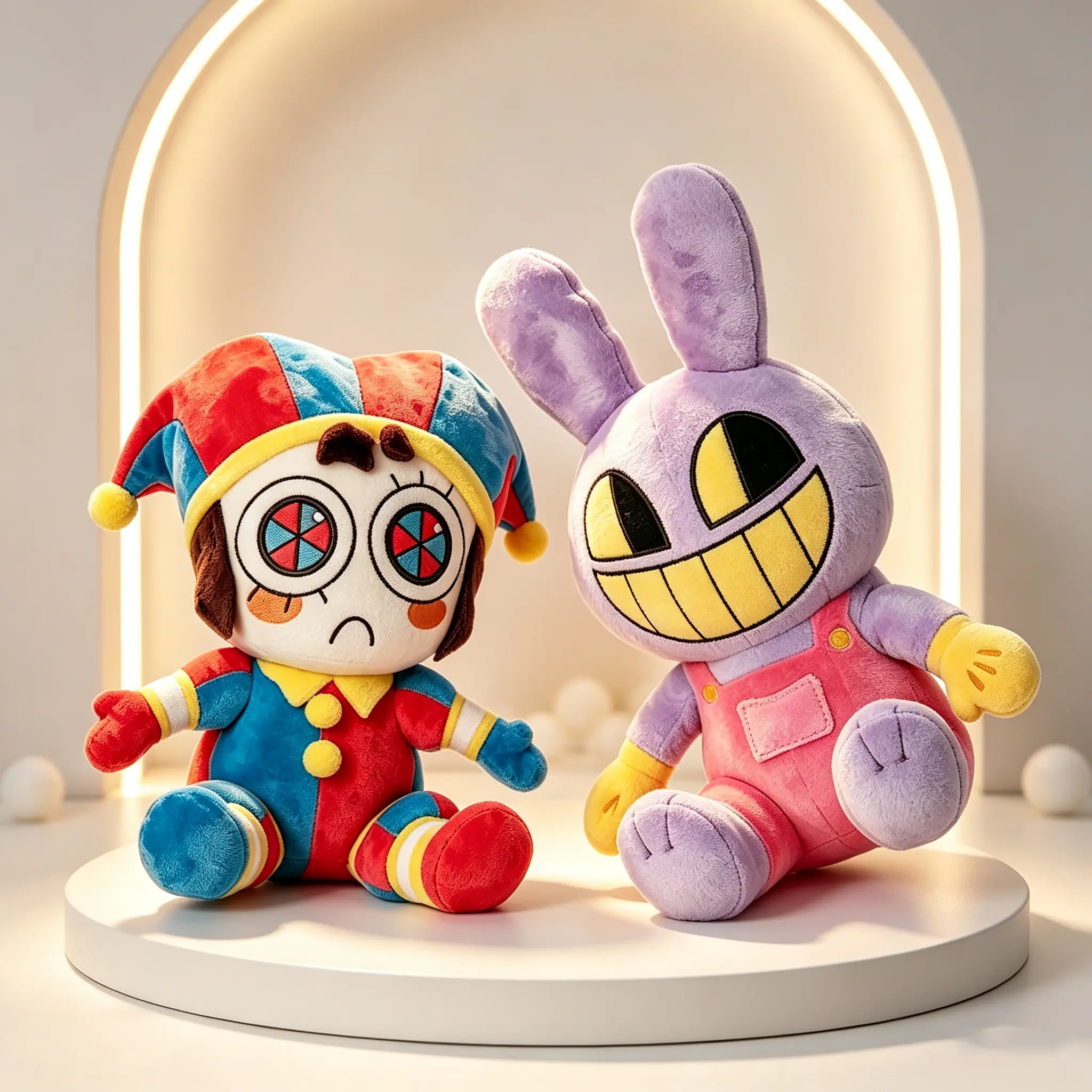 The Amazing Digital Circus Plush,9" Jax Plushies Toy Gift, Cute Stuffed Figure Doll for Kids and Adults, Birthday Halloween Christmas Choice for Boys and Girls