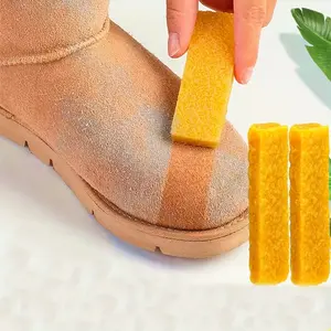 Shoe Cleaning Eraser for Stain Removal Made of Natural Rubber Ideal for White Shoes Suede Nubuck and Matte Leather Shoe Care