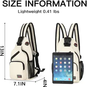 Stylish Oxford Crossbody Bag for Women - Adjustable Shoulder Straps, Zipper Closure, Durable Material, Casual Chic Design, Perfect for Daily Use and Travel