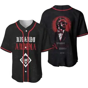 Ricardo Arjona 2026 Usa Tour AOP 3D Baseball Jersey