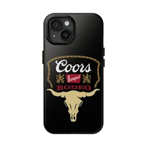 Coors Banquet Heritage Phone case, COORS RODEO Phone Case, Cowboy Phone case, Coors Phone Case, iPhone 15 14 13 12 11 Pro Max Plus Plastic Protection