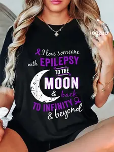 100% Cotton Epilepsy Awareness Shirts - Epilepsy Awareness Products T-Shirt